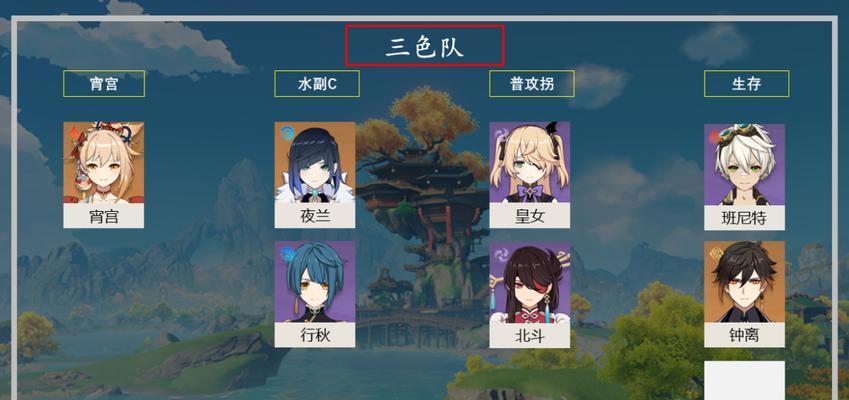 原神蒸发流玩法指南：最佳队伍搭配推荐是什么？
