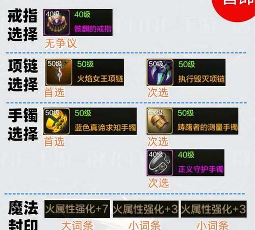 剑魂金秋版本武器装备选择指南？