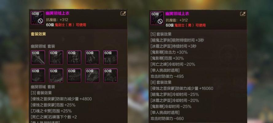 dnf鬼泣需要哪些装备？如何快速收集？